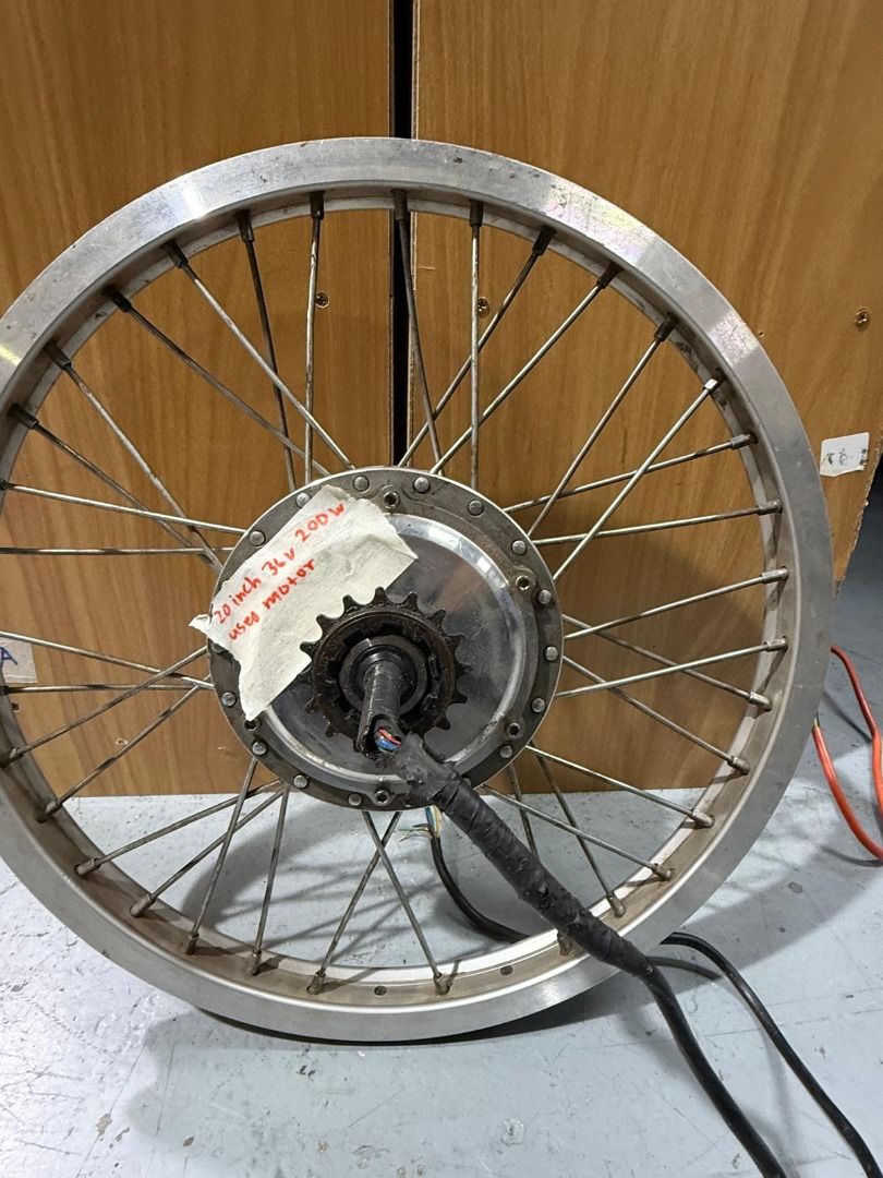 20inch 36v 200w used motor