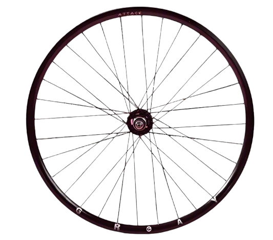 Gray Fixie Wheelset 700C