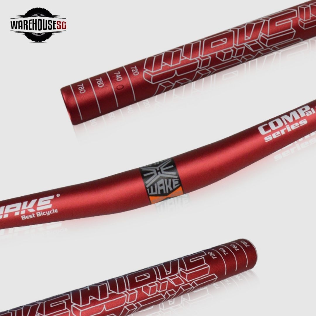 Red mtb online handlebars