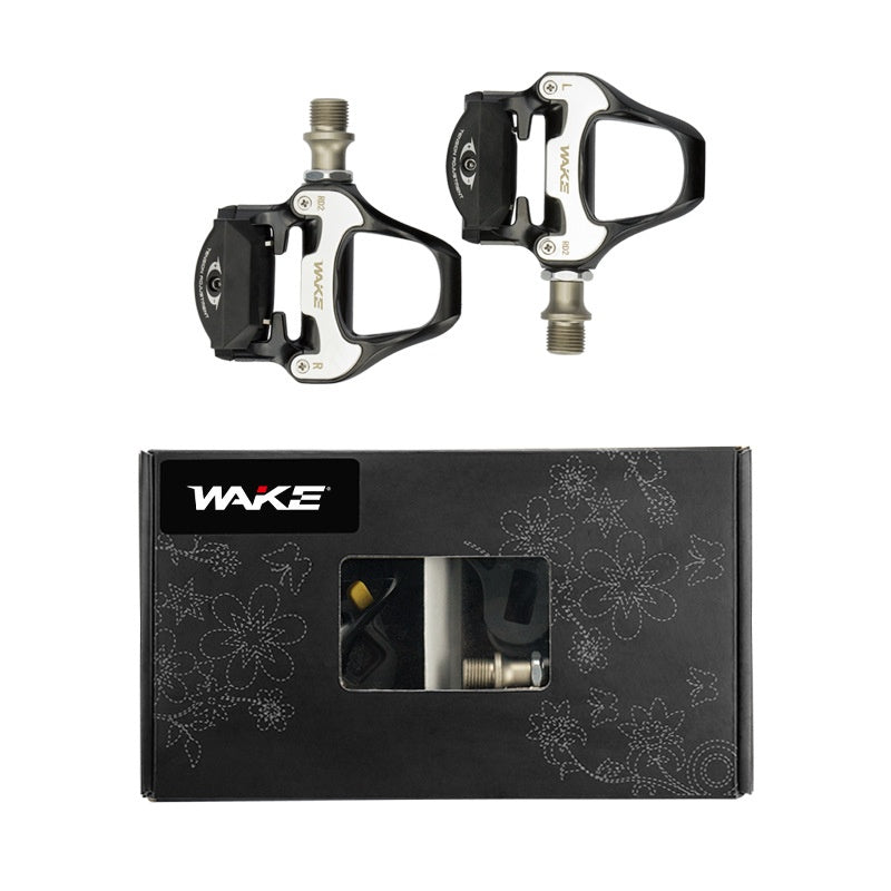 WAKE Durable Road Bike Pedals Lock Pedal