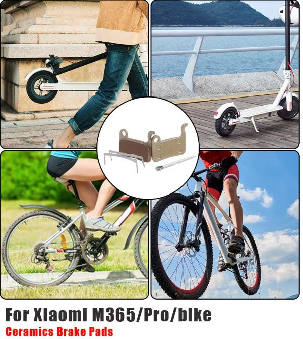 For ZOOM XTECH HB100 Electric Scooter Disc Brake Pads for Xiaomi M365 Pro Kick Scooter Replacement Parts Friction Plates