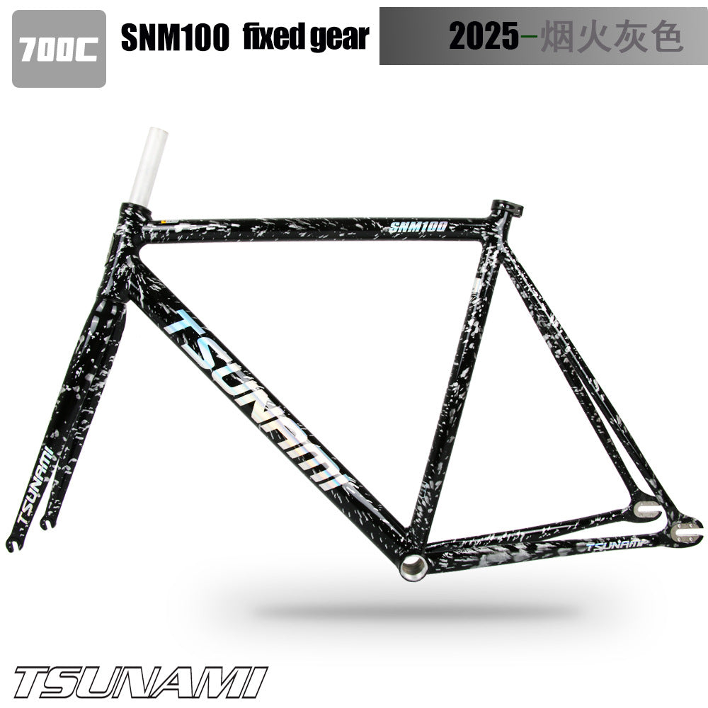 TSUNAMI SNM100 Fireworks Series Fixed Gear Frameset | AL6061 Aluminum Fixie Frame + Fork