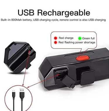 100 Lumens USB Rechargeable Bike Tail Light/ LED Rear Light /Cycling Safety Flash