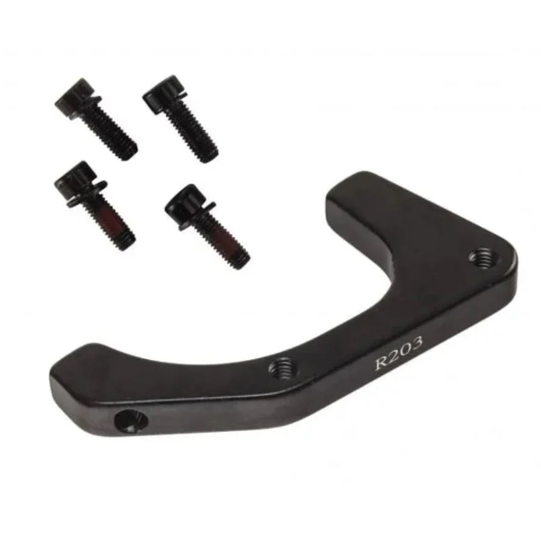 F 203mm / R 180mm brake caliper adaptor