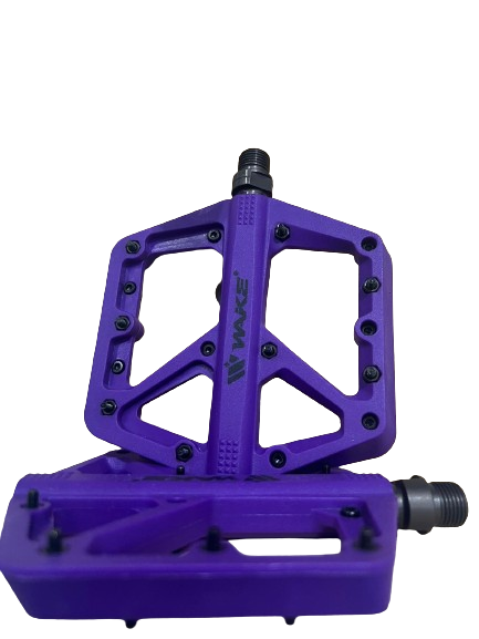 WAKE Bicycle Pedal Nylon Fiber Widened Non-Slip Du Bearing Mtb Pedals