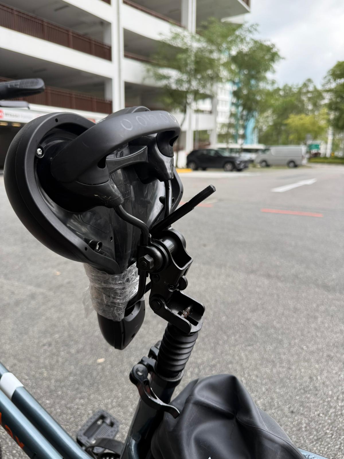 Ninebot Original Cusion Seat with Seatpost/ Foldable Suspension Seat Post
