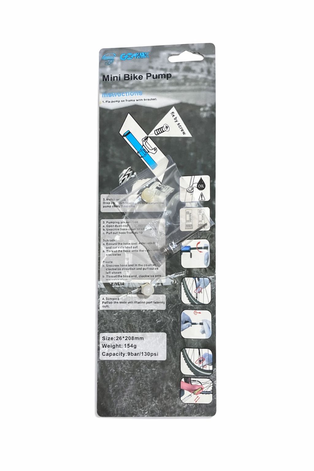 trinx mini bike pump