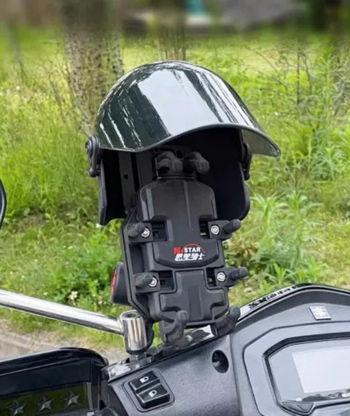 NStar Motorcycle Phone Holder Aluminium Alloy 8 Grips Bike MTB Bicycle Phone Holder E-Bike Road Bike Handlebar Phone Holder