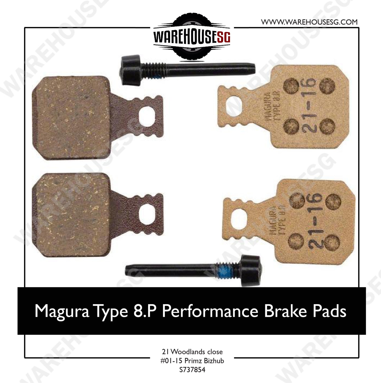 Magura Type 8.P/8.R Performance Brake Pads