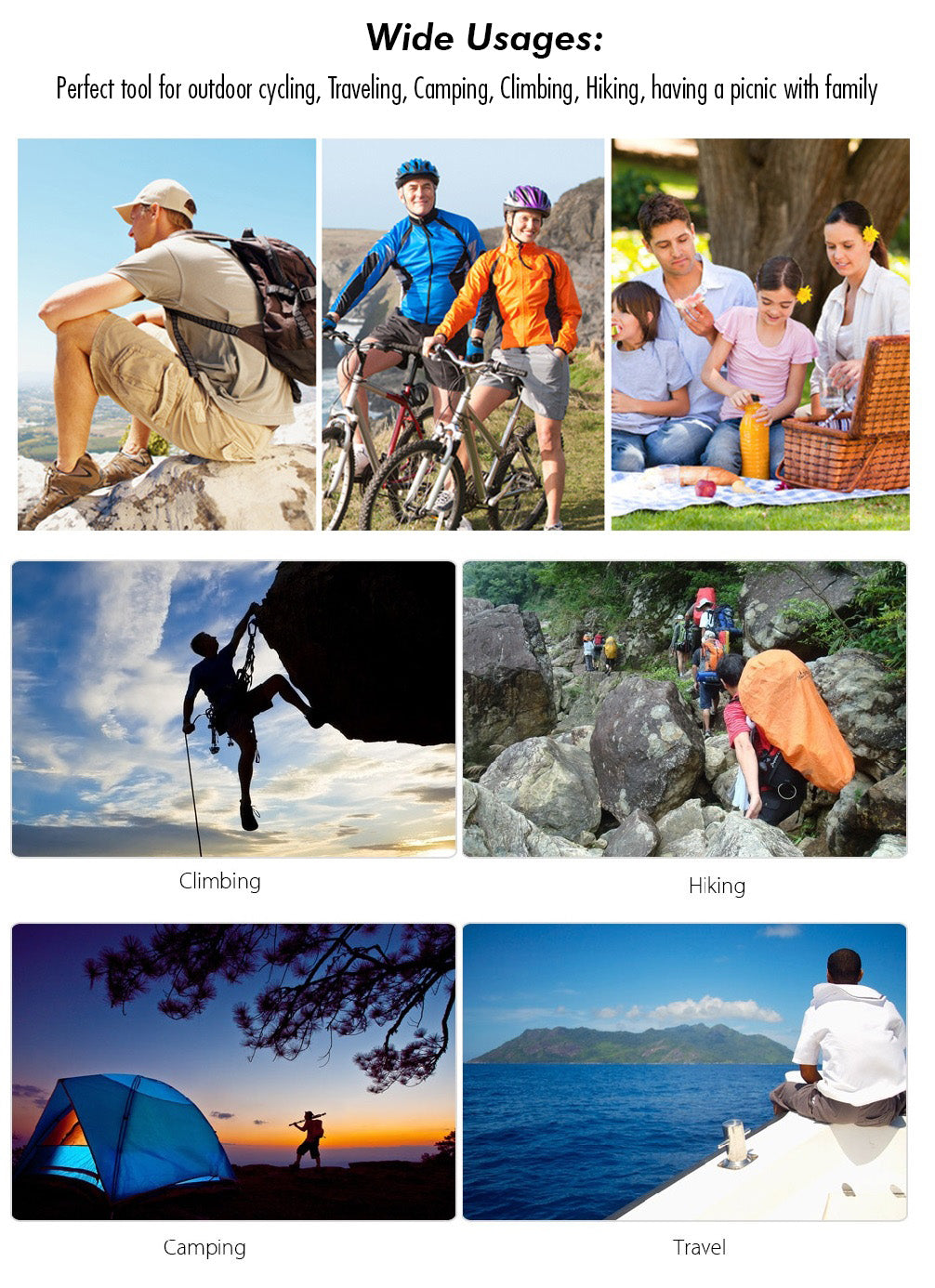 TIERA Titanium Bicycle Water Bottle