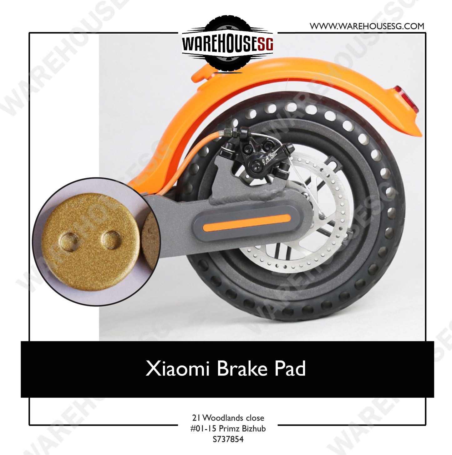 RAMBOMIL Xiaomi/Fiido/DYU Brake Pad