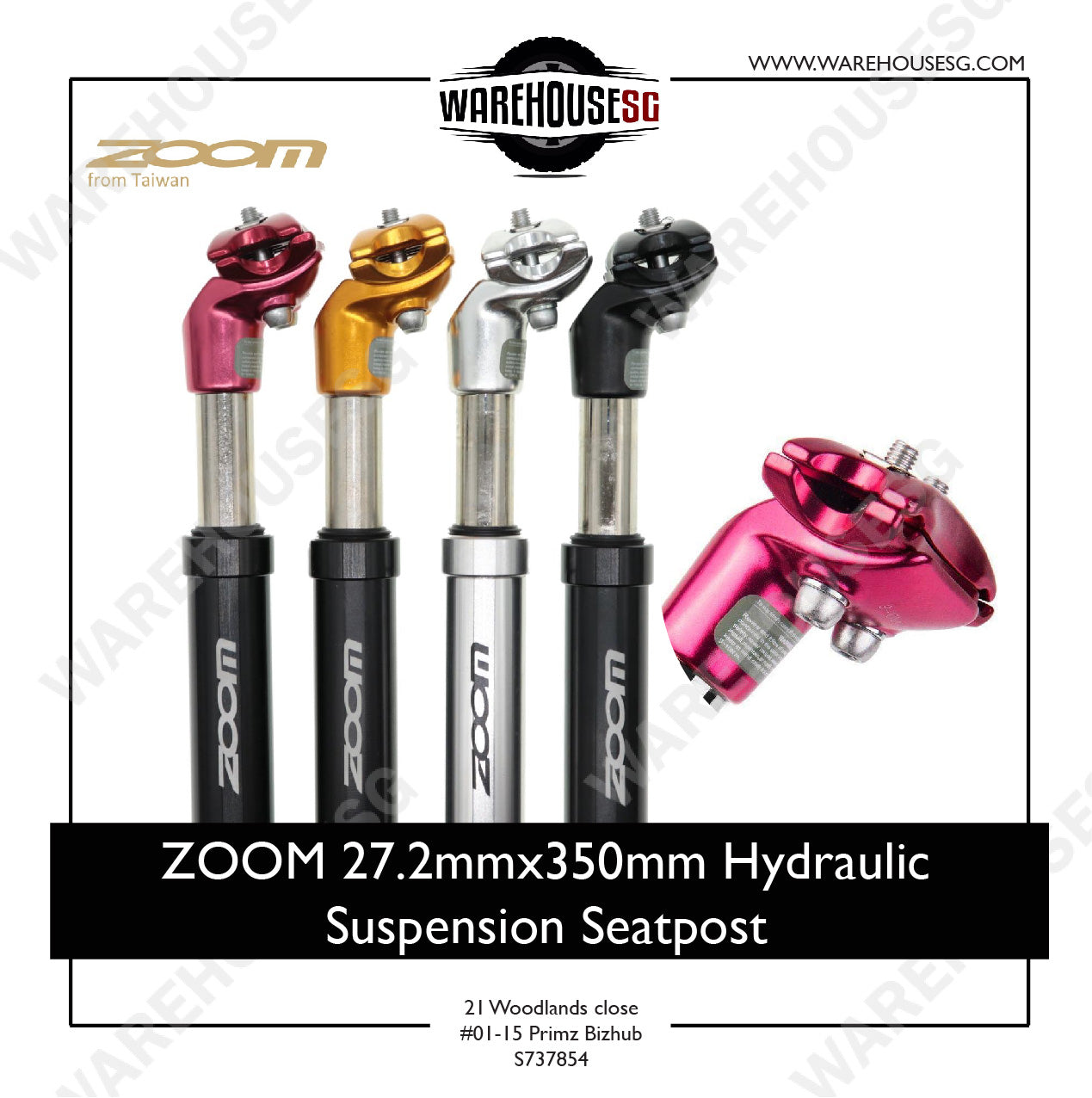 Zoom seatpost deals suspension review