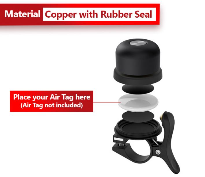 Bicycle Bell for Air Tag