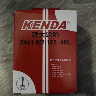 KENDA INNER TUBES 24 x 1.90/2.125 48L , 27 X 1 3/8 #0114B