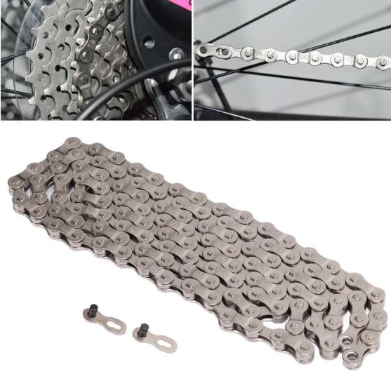 WAKE 6 7 8 Speed Universal Bike Chain TG50 Carbon Steel Bicycle Chain