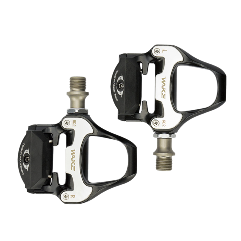 WAKE Durable Road Bike Pedals Lock Pedal