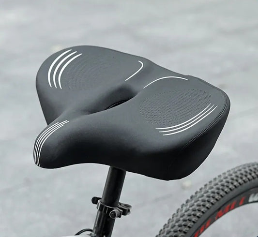 YF Oversized Bicycle Saddle  Comfortable Widening and Enlarged Seat Cushion
