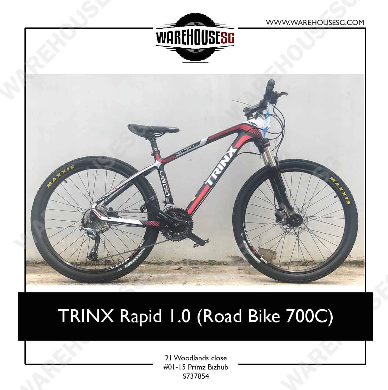 TRINX Rapid 1.0 700C Premium Road Bike