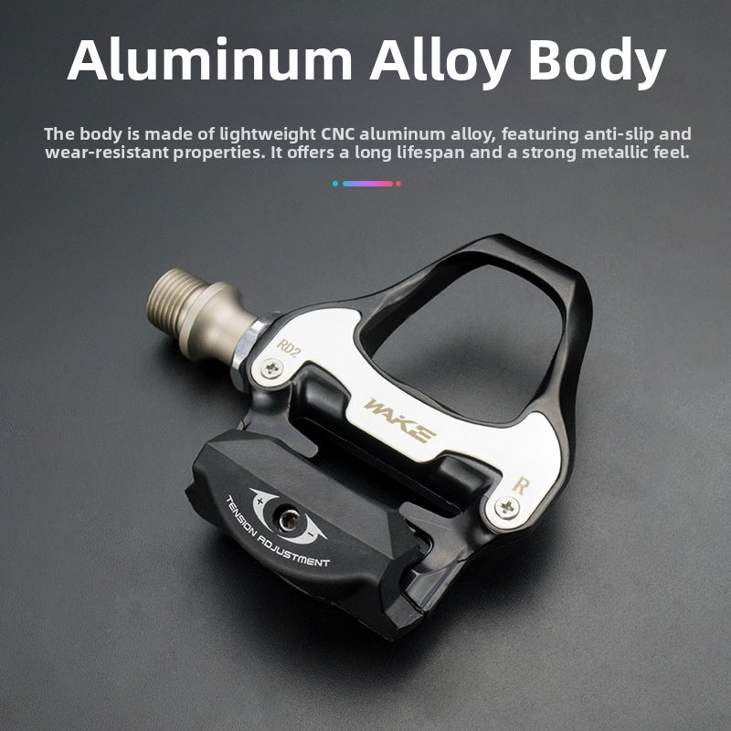 WAKE Durable Road Bike Pedals Lock Pedal