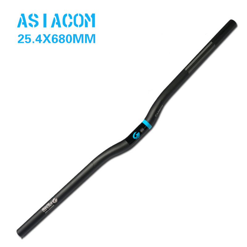 Asiacom 3K full carbon fibre bicycle handlebar  25.4 * 680mm