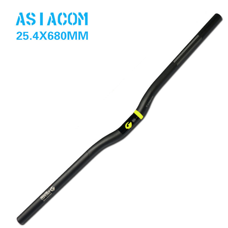 Asiacom 3K full carbon fibre bicycle handlebar  25.4 * 680mm