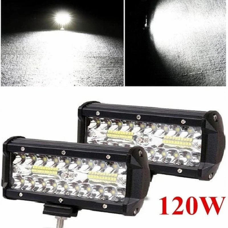 7-inch & 4-inch LED front light bars 36V-72V Waterproof Led Car Light Accessories Offroad Spotlight Lampu