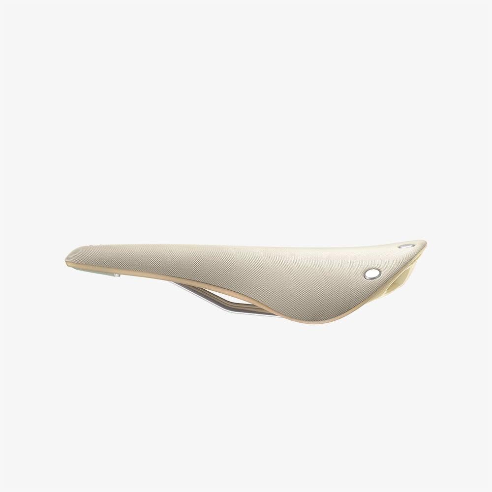 BROOKS C17 Special Recycled Nylon Black Cambium Bicycle Saddle, Cambium, Natural