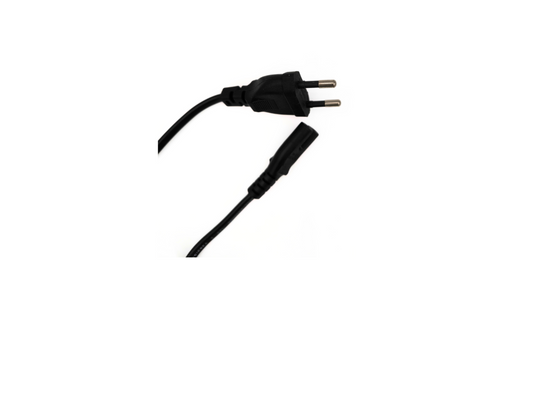 Black Two Pin Standard Electrical Plug, For Electric Fittings