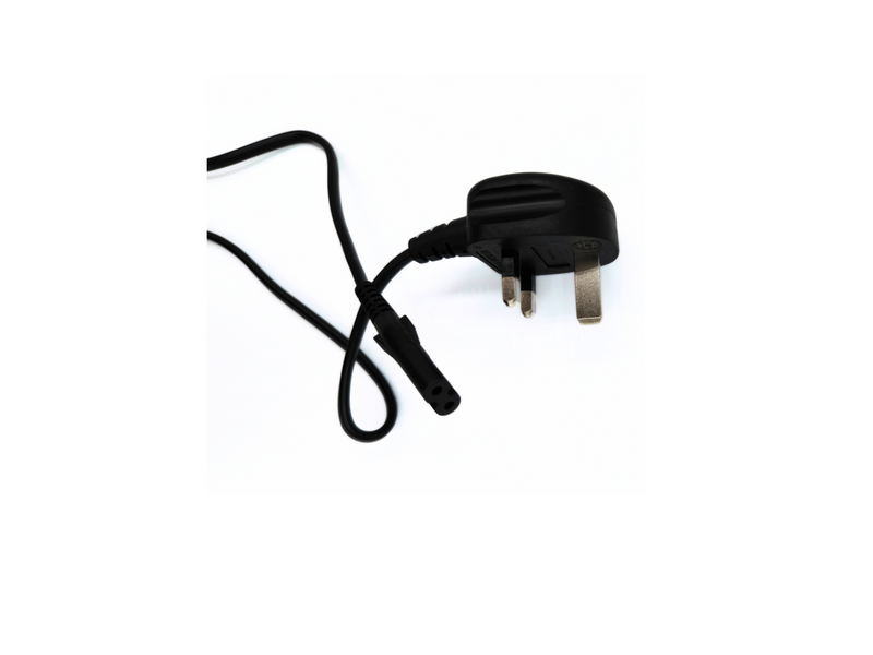 3 Pin Uk tp 2 Pin Figure 8 Power Cable with Fuse