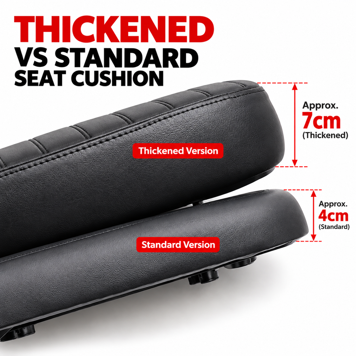 Drive Classic V1 / V2 / V3 PAB Rear Seat Cushion