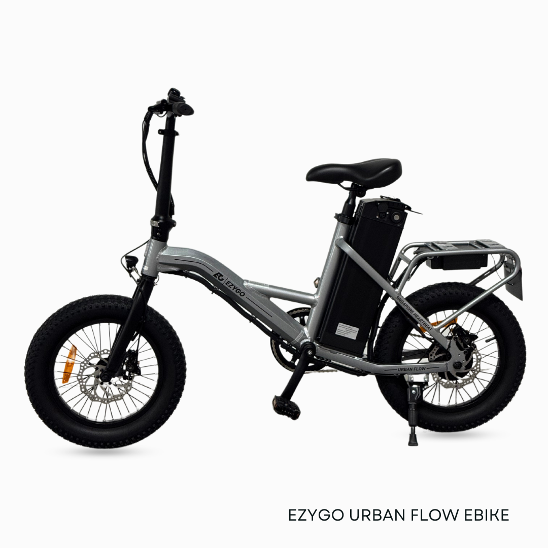 EZYGO Urban Flow  Electric Bicycle Ebike | 48V 19.2AH | LTA Approved and EN15194:2017 Certified PAB | LATEST  EBIKE in 2025