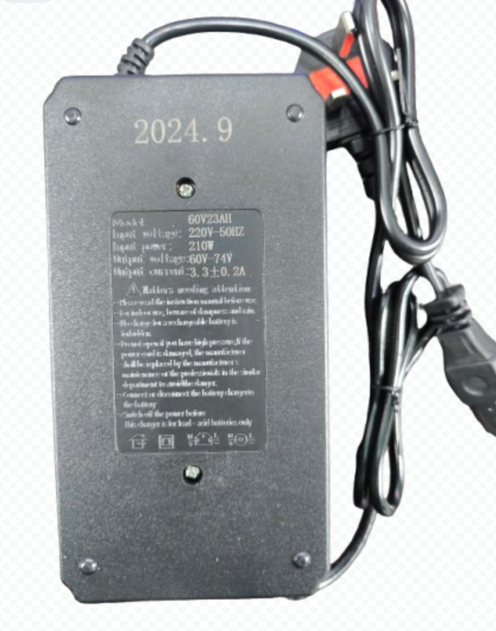 PMA Lead Acid Battery Charger 60V 23AH ( Non Safety Mark )