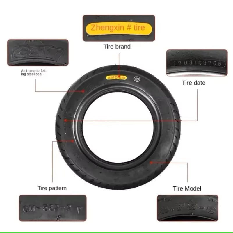 CST PMA Tubeless Tyre 3.50-6 / 2.75-8 /3.00-8 / 3.50-8 / 3.00-10