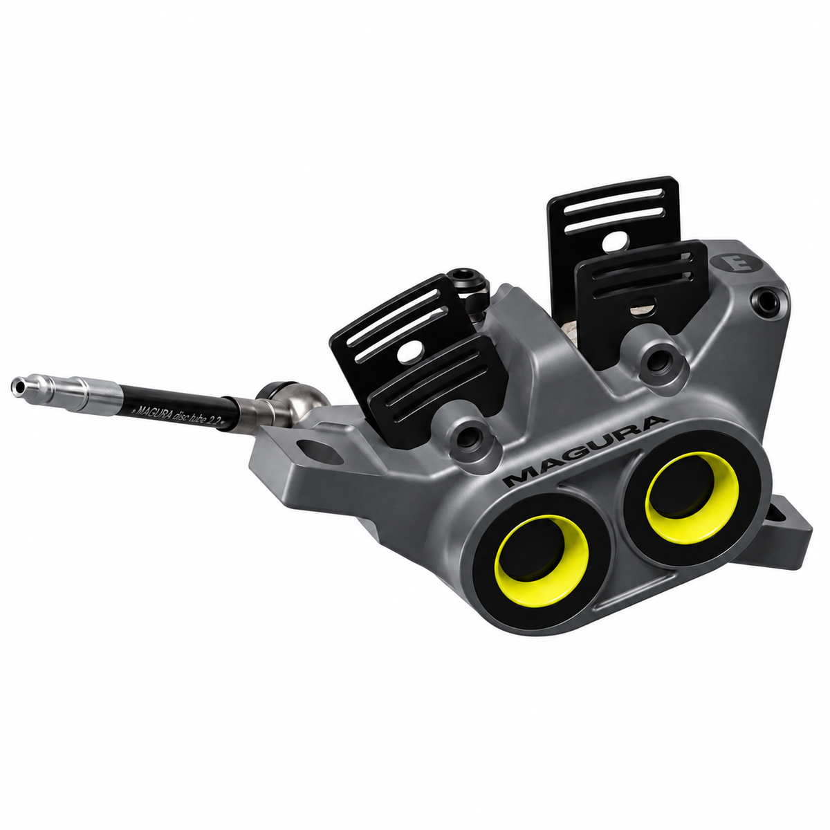 Magura Gustav Pro Disc Brake and Lever - Front or Rear, Post Mount, 4-Piston