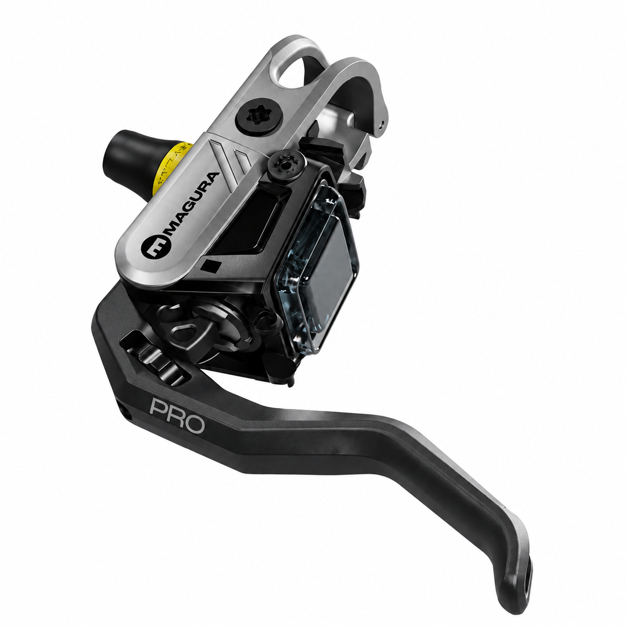 Magura Gustav Pro Disc Brake and Lever - Front or Rear, Post Mount, 4-Piston