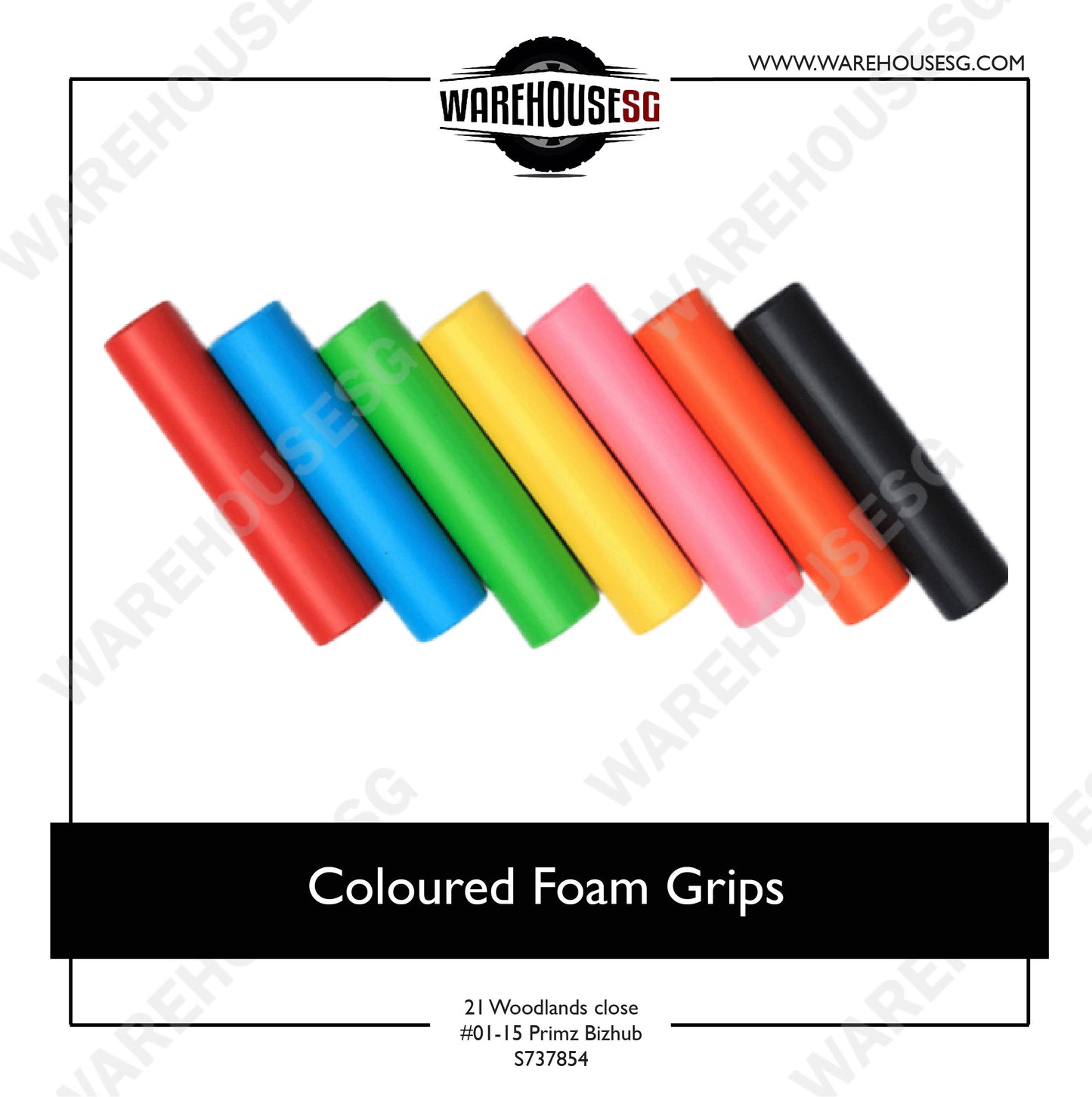 Coloured Foam Grip