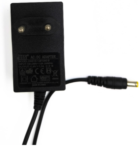 DSS AC/DC Adapter 12.6V1.0A( Safety Mark )