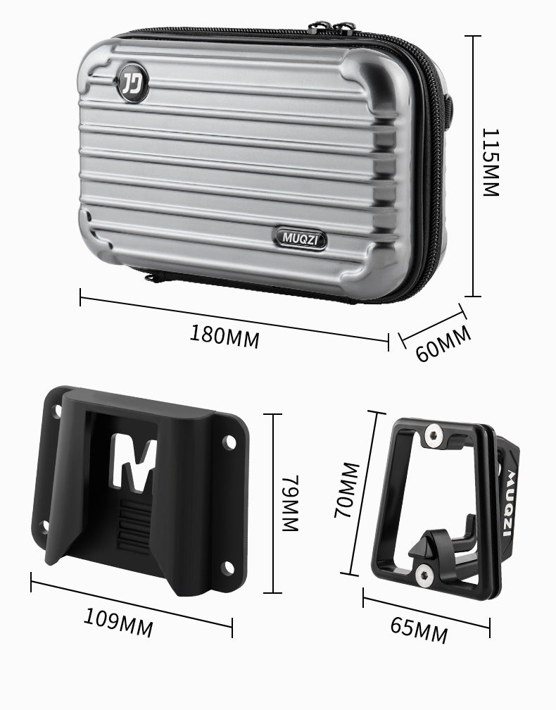 MUQZI Folding bike Front Bag Piggy Nose Bag