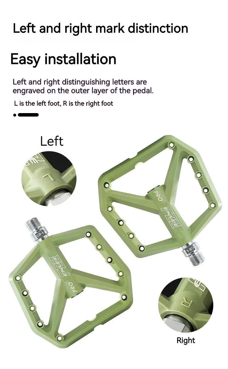 ENLEE Mountain Bike Ultra Light Nylon Pedal
