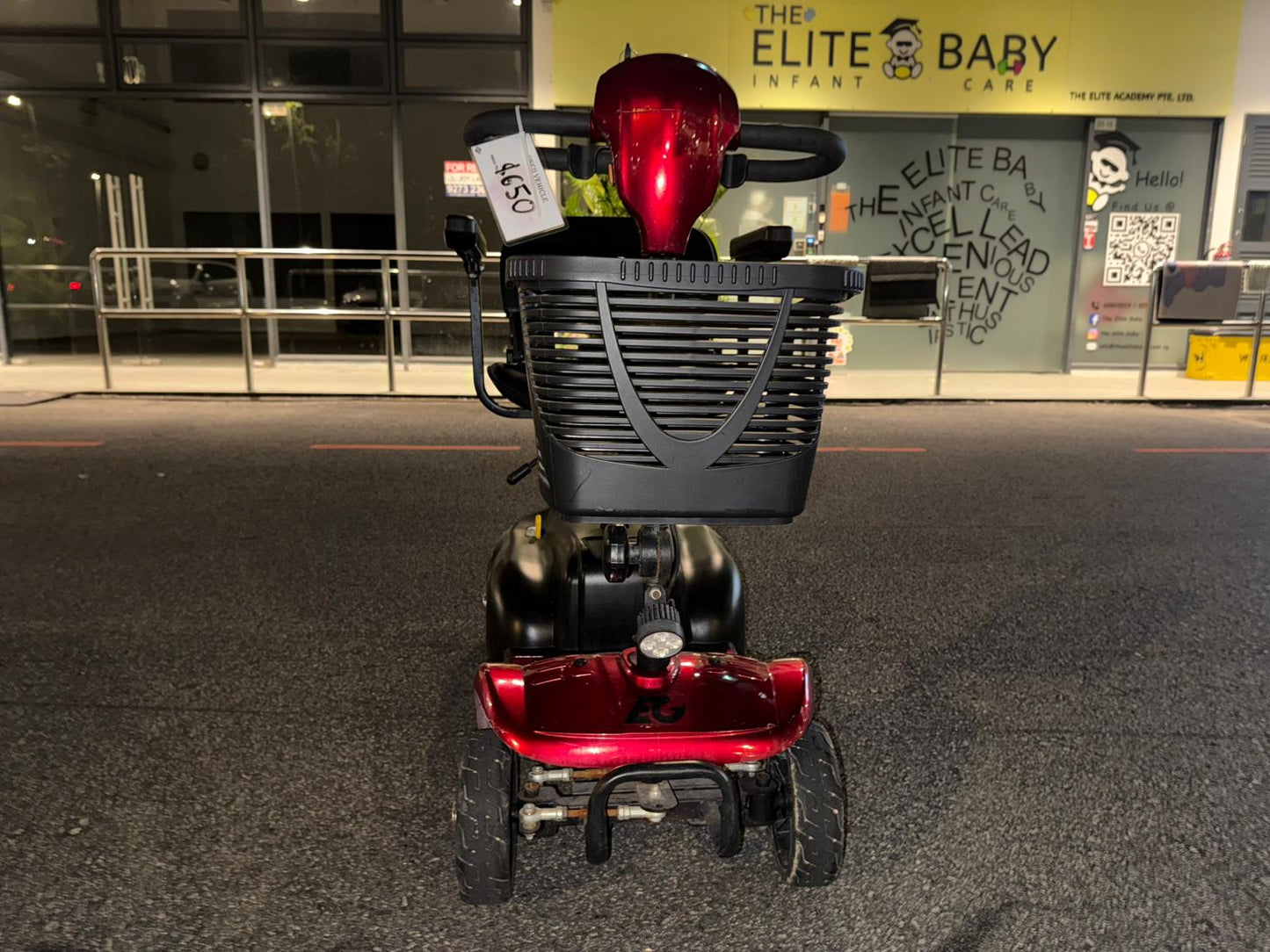 USED Hight Spec EZYGO X20C Foldable PMA 24V 250W l Four Solid Wheel Personal Mobility Aid l Refurbished Set