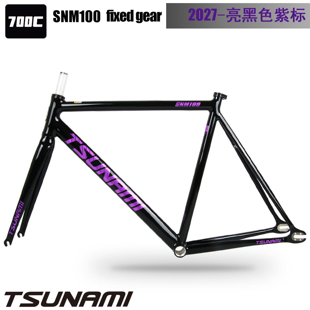 TSUNAMI SNM100 Fixed Gear Frameset | AL6061 Aluminum Fixie Frame + Fork