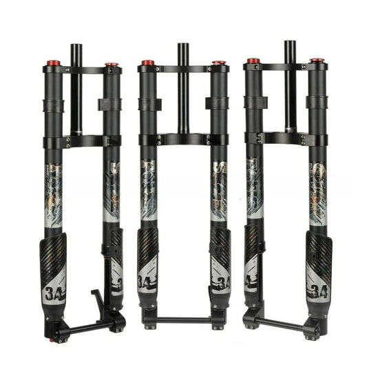 Himalo Dual Crown suspension, Shock Absorber Inverted Fork 20X4.0