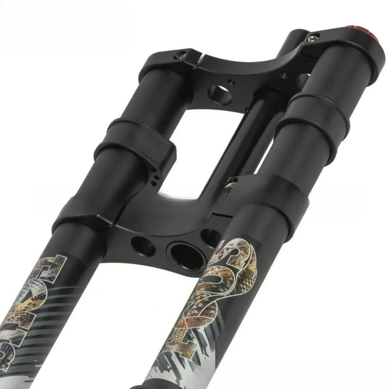 Himalo Dual Crown suspension, Shock Absorber Inverted Fork 20X4.0