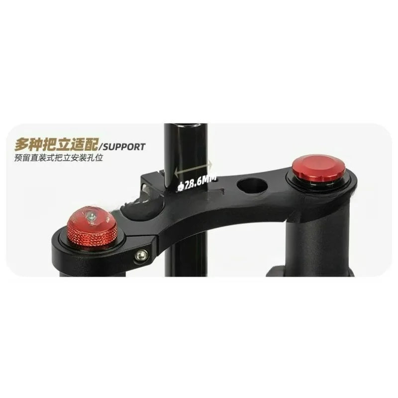 Himalo Dual Crown suspension, Shock Absorber Inverted Fork 20X4.0