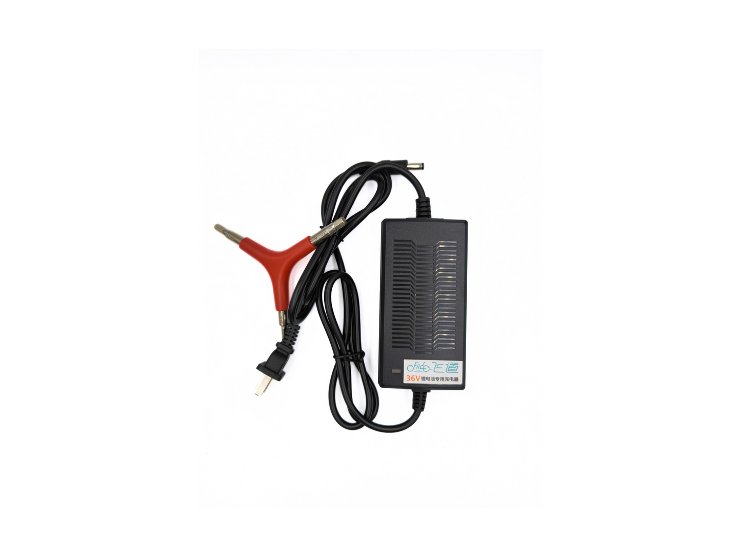 Fiido Q1/Q1s 1 pin Lithium Battery Charger 42V 2.0A ( Non Safety Mark )