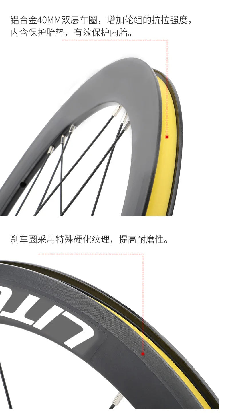LITEPRO 20inch 406/451 Wheelset Disc Brake/V Brake