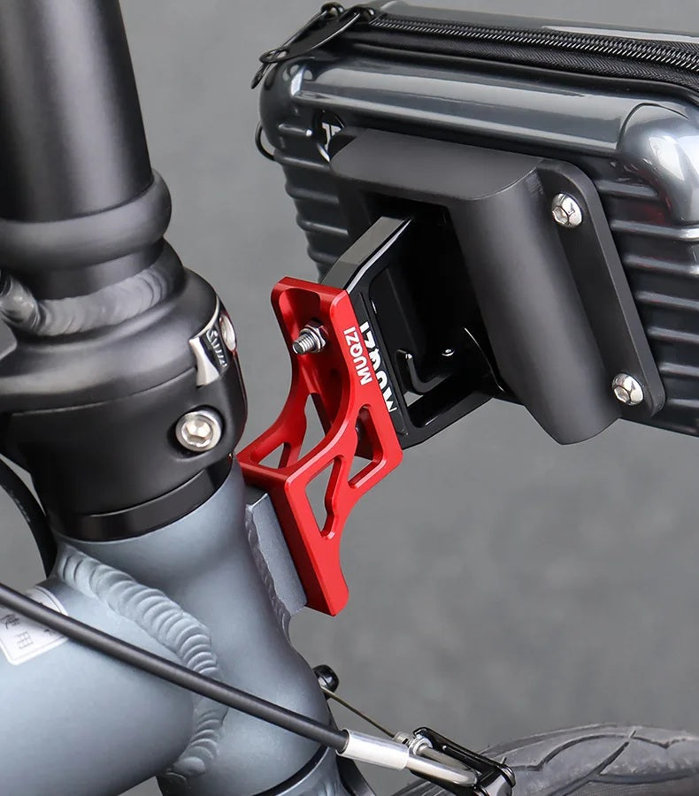 MUQZI Piggy Nose Raise Adapter / Folding Bike Front Bag Carrier Raise Adapter Kit