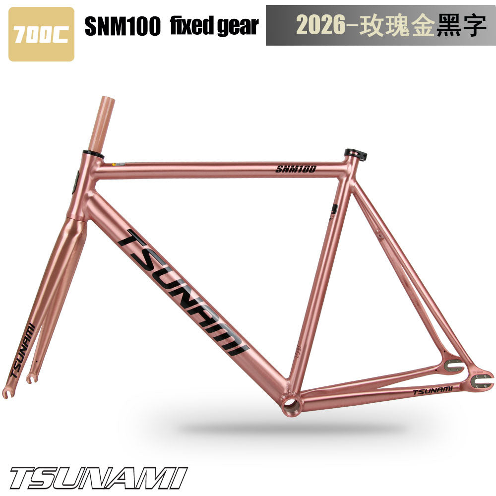Tsunami SNM100 Fixed Gear Aluminum Bicycle Frame