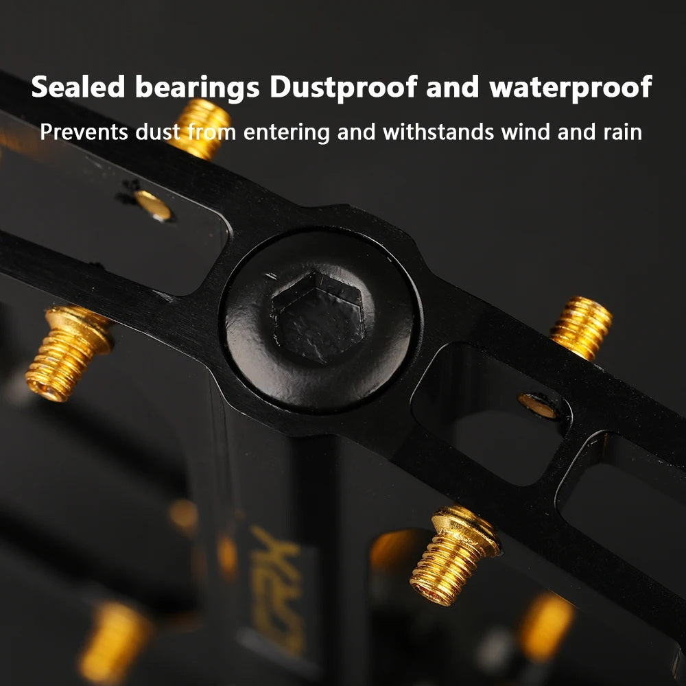 RACEWORK Bicycle Pedals Ultralight Sealed Bearing Anti-slip Pedals 340g