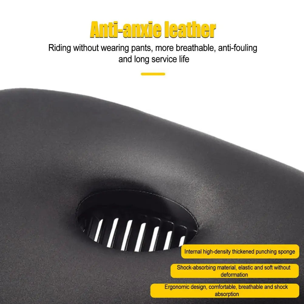 Spring Saddle 4 Spring Saddle Wide Soft Mountain Bike Saddle with Four-Corner Spring ...